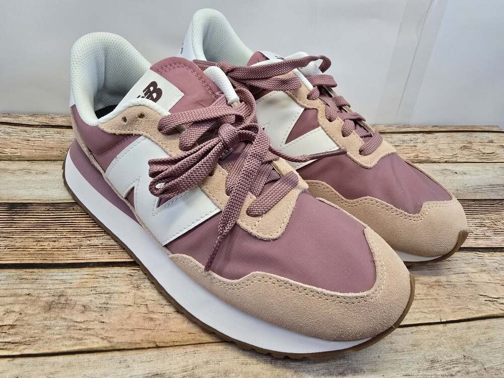 New Balance 237v1 Sneakers Women's 10.5 Vintage Rose Beige Running Shoes ZPO490